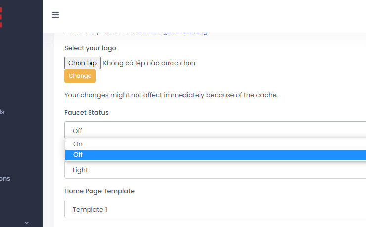 Vie Faucet Script Update Instructions